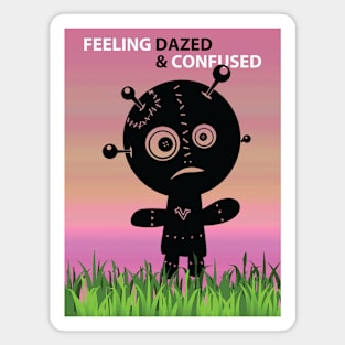 Dazed & Confused Voodoo Doll Magnet